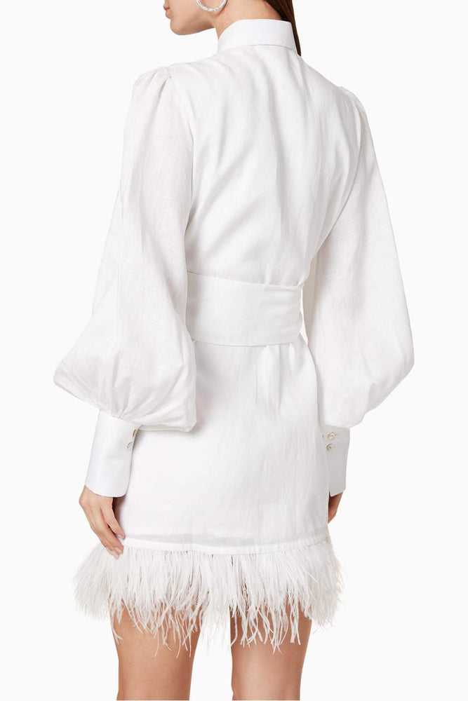 VOLARE DRESS IN WHITE - No Pise La Grama Web