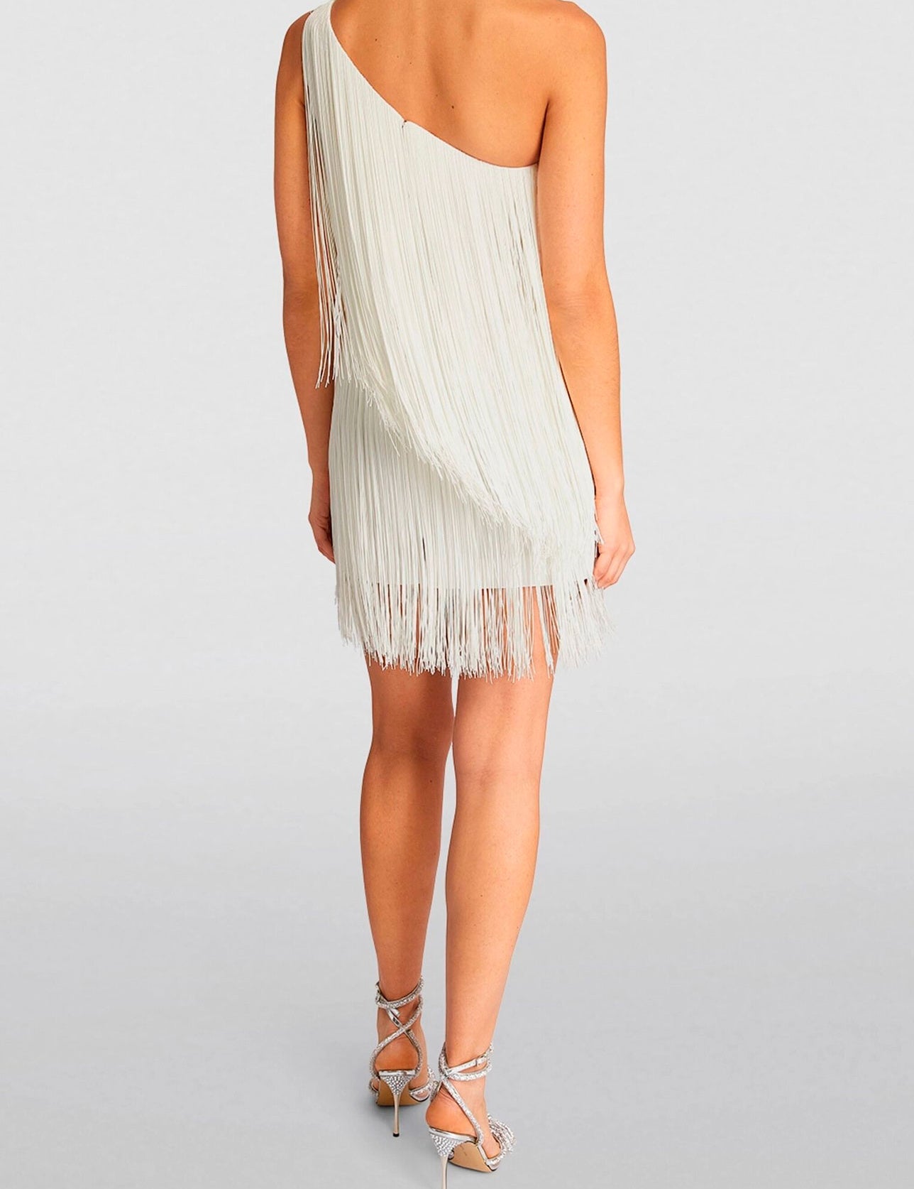 CASCADA DRESS MINI WHITE - No Pise La Grama Web