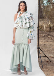 AGUA SKIRT IN MINT - No Pise La Grama Web