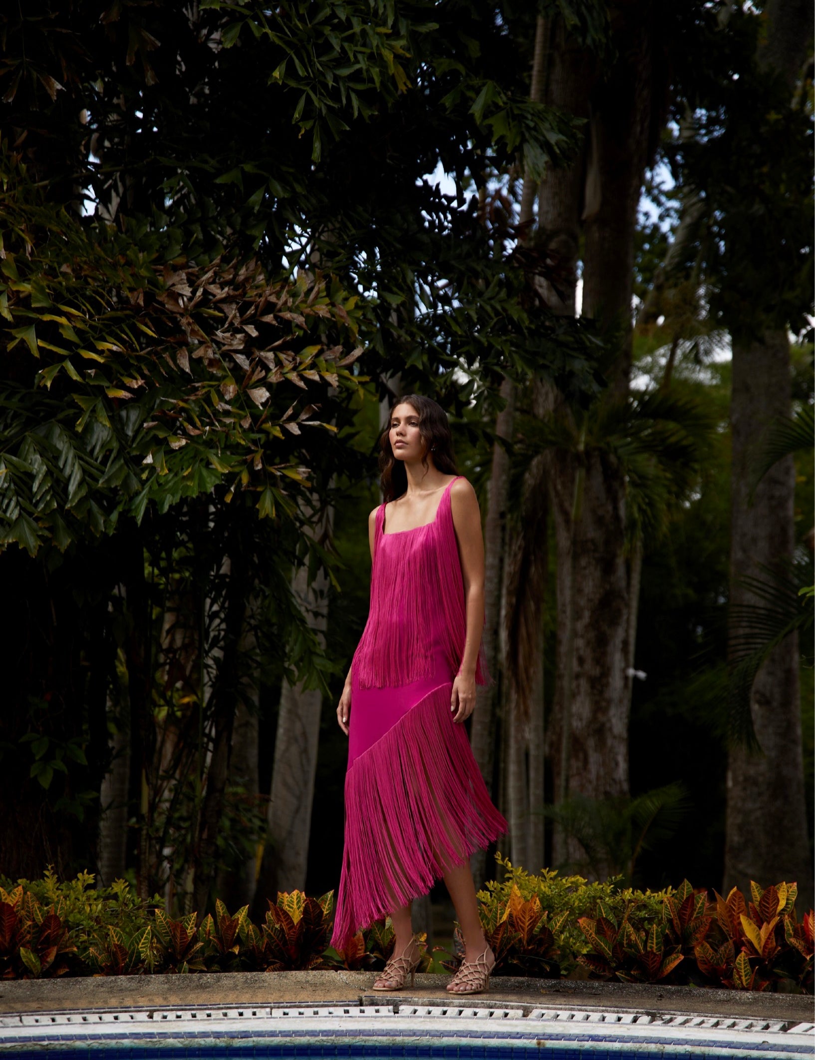 ALMA DRESS IN HOT PINK - No Pise La Grama Web