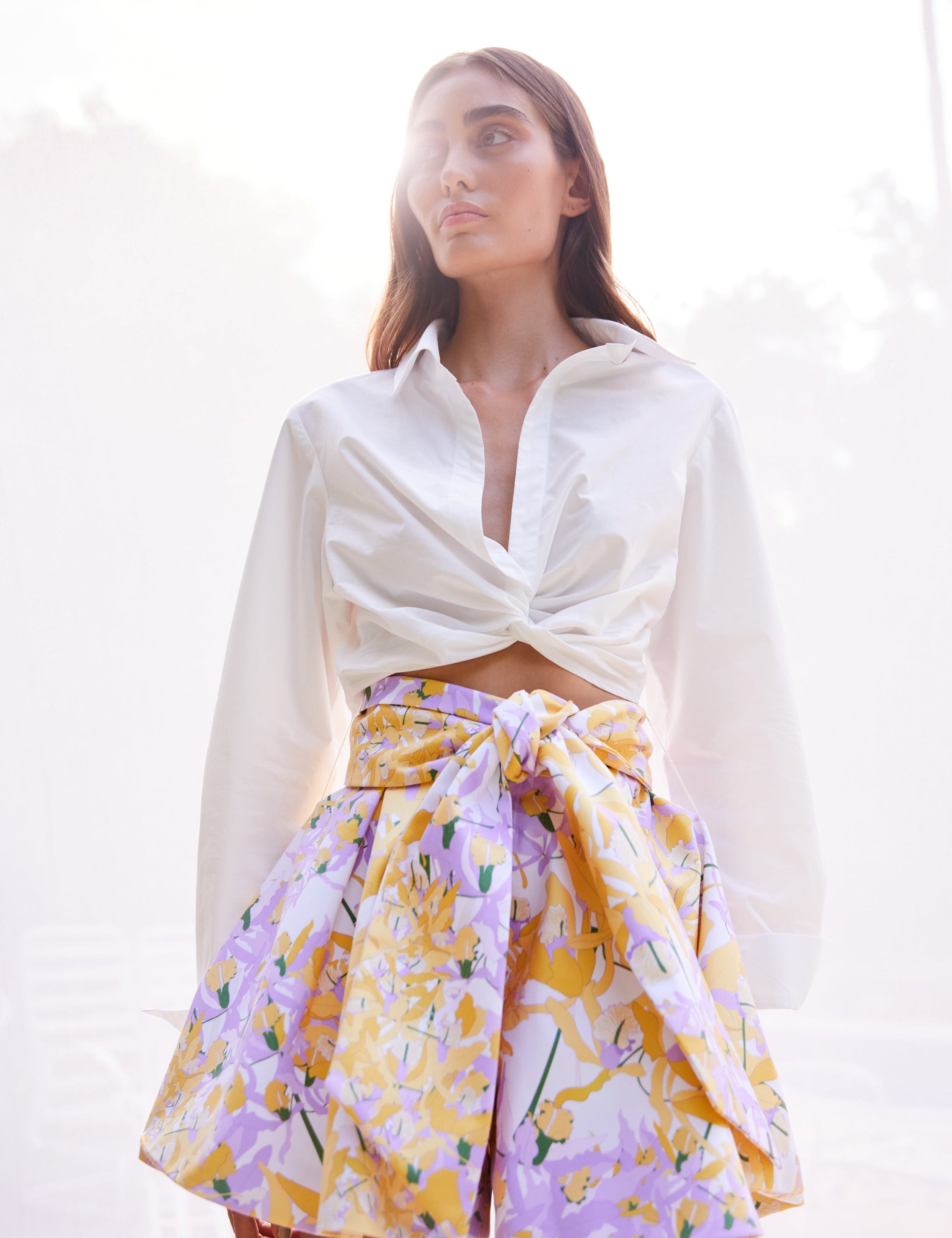 ALEGRIA SHORT IN LA VACANZA YELLOW PRINT - No Pise La Grama Web