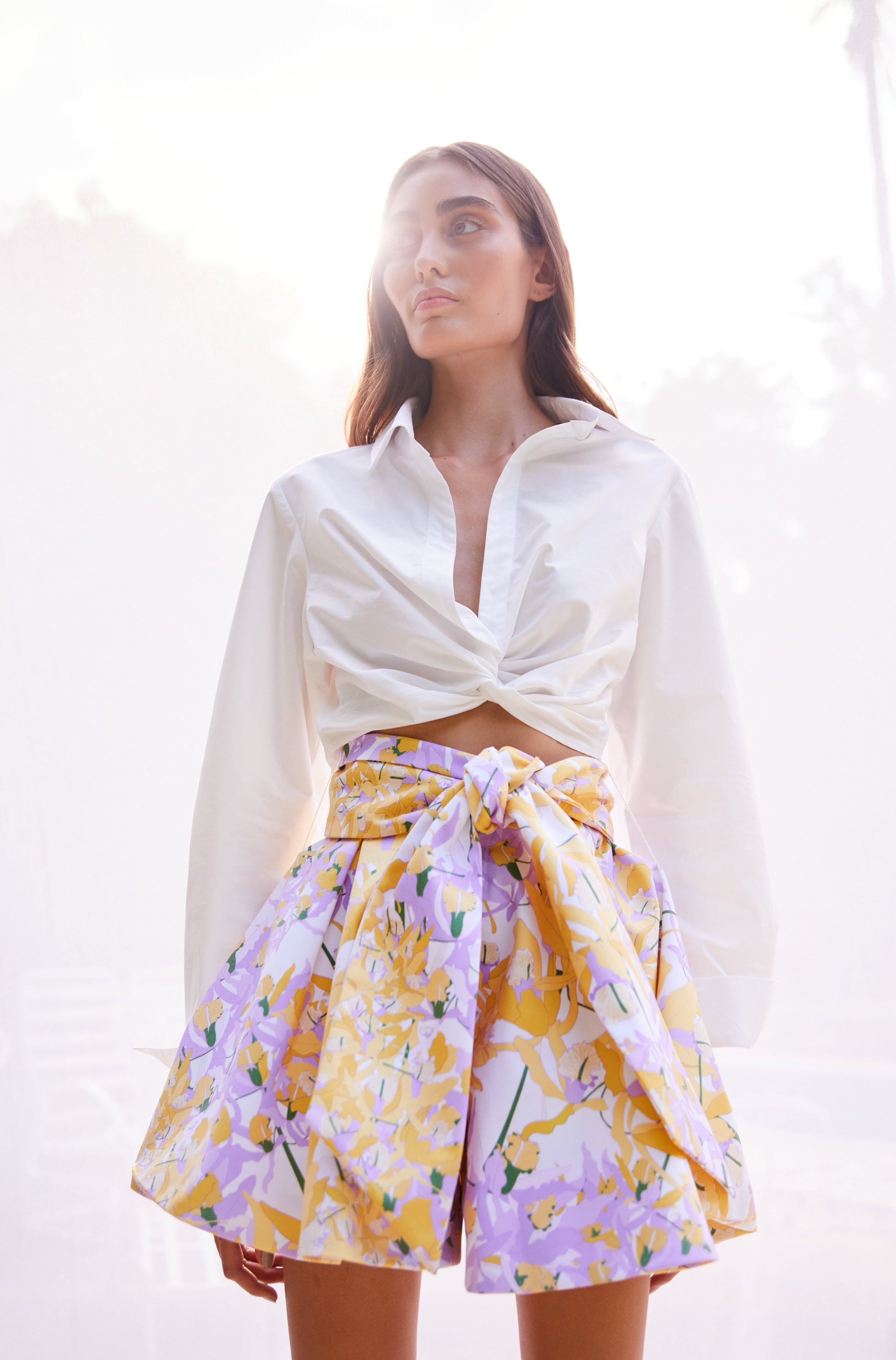 ALEGRIA SHORT IN LA VACANZA YELLOW PRINT - No Pise La Grama Web