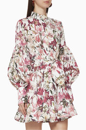 AGUA AMADA DRESS IN LILIES VERANDA PRINT - No Pise La Grama Web