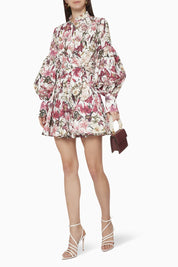 AGUA AMADA DRESS IN LILIES VERANDA PRINT - No Pise La Grama Web