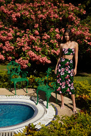 CIUDAD DE LUZ SKIRT IN ROSAS SEQUENCES PRINT - No Pise La Grama Web