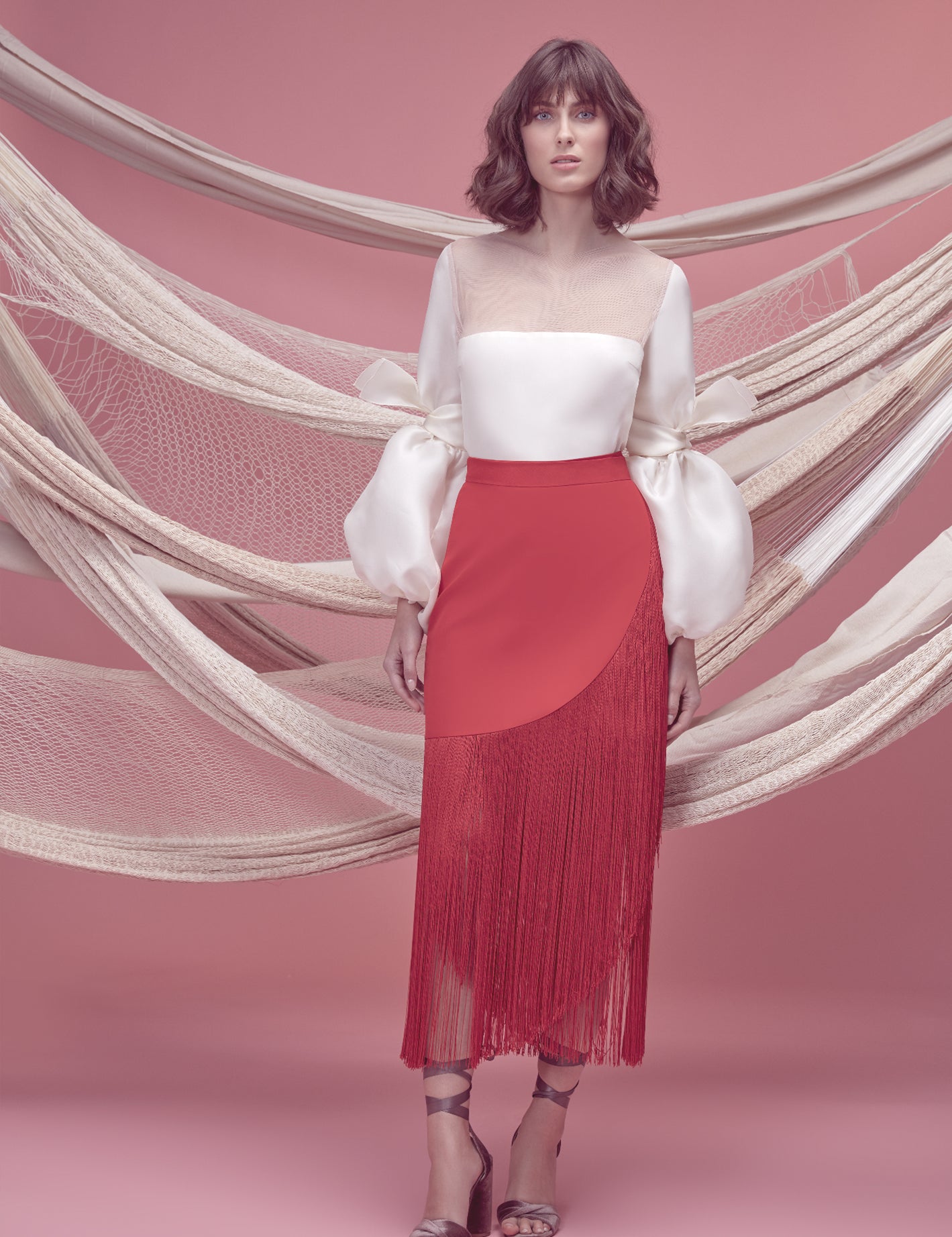 COSTAMAR SKIRT IN RED - No Pise La Grama Web