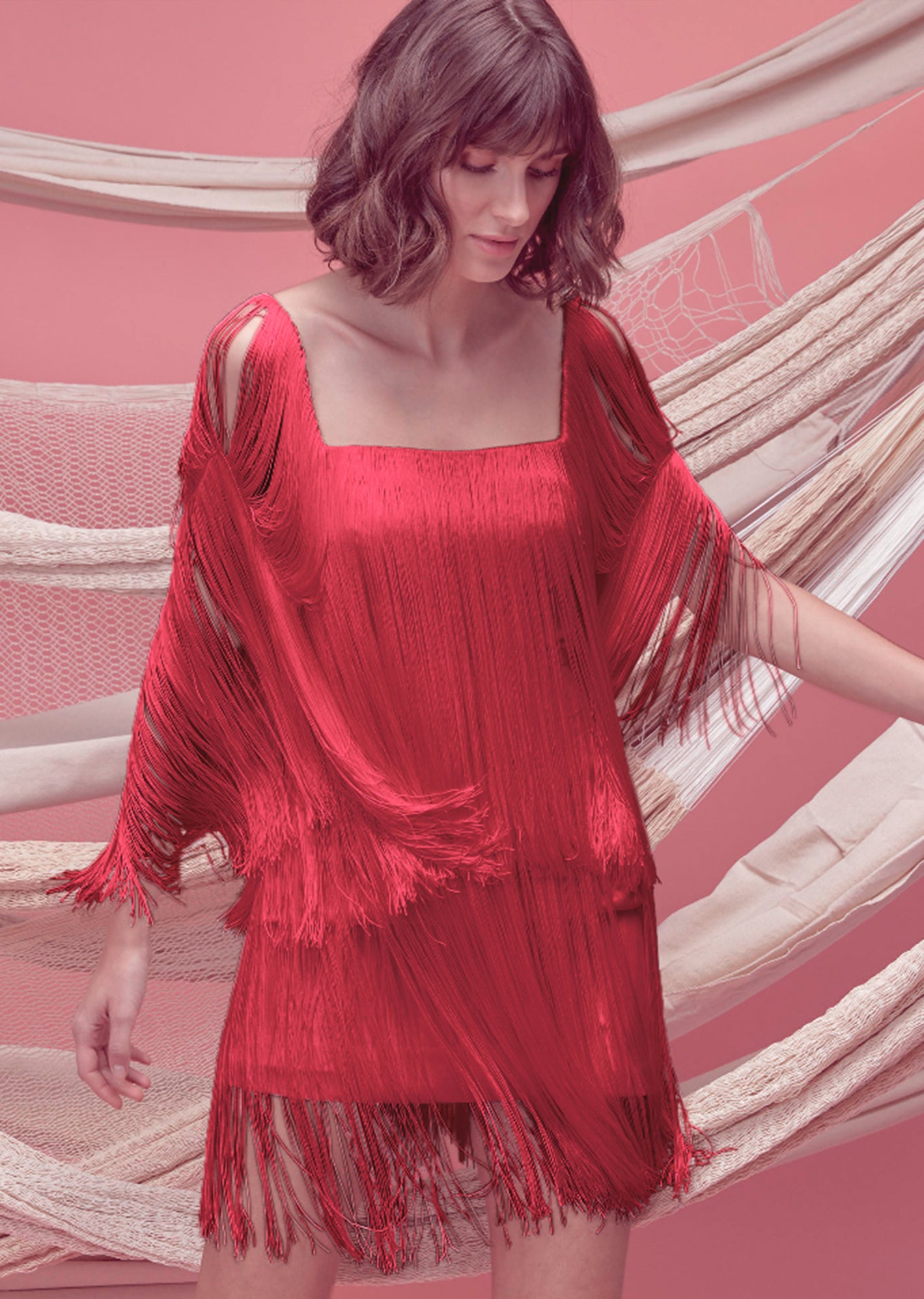 DELTA TOP IN RED - No Pise La Grama Web