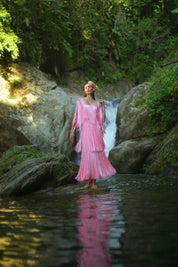 SOL SKIRT IN PALE PINK - No Pise La Grama Web