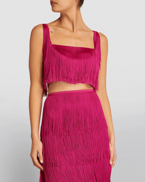 LLUVIA SKIRT IN FUCHSIA
