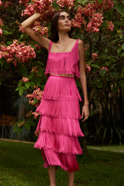 LLUVIA TOP IN FUCHSIA - No Pise La Grama Web