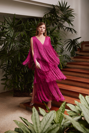 LUCERO DRESS IN HOT PINK - No Pise La Grama Web