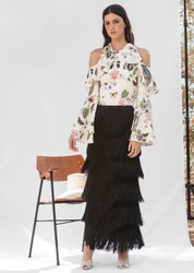 ORQUÍDEA TOP IN WHITE CAMALEON PRINT - No Pise La Grama Web