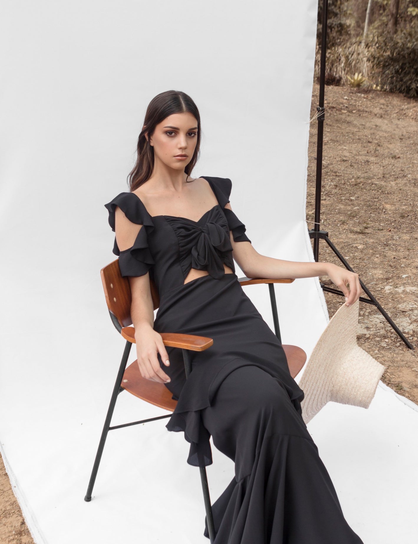 PICAFLOR DRESS IN BLACK - No Pise La Grama Web