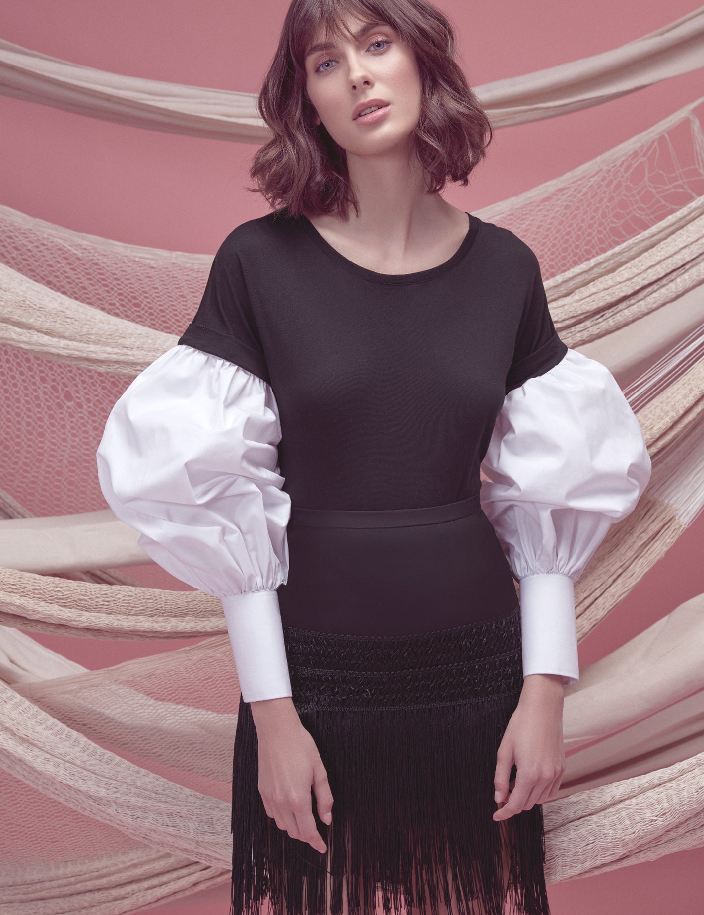 QUE BAILA SKIRT IN BLACK - No Pise La Grama Web