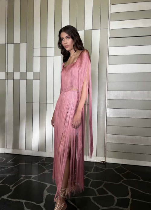 SOLSTICIO SKIRT IN MAUVE PINK - No Pise La Grama Web