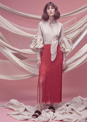 SOL SKIRT IN RED