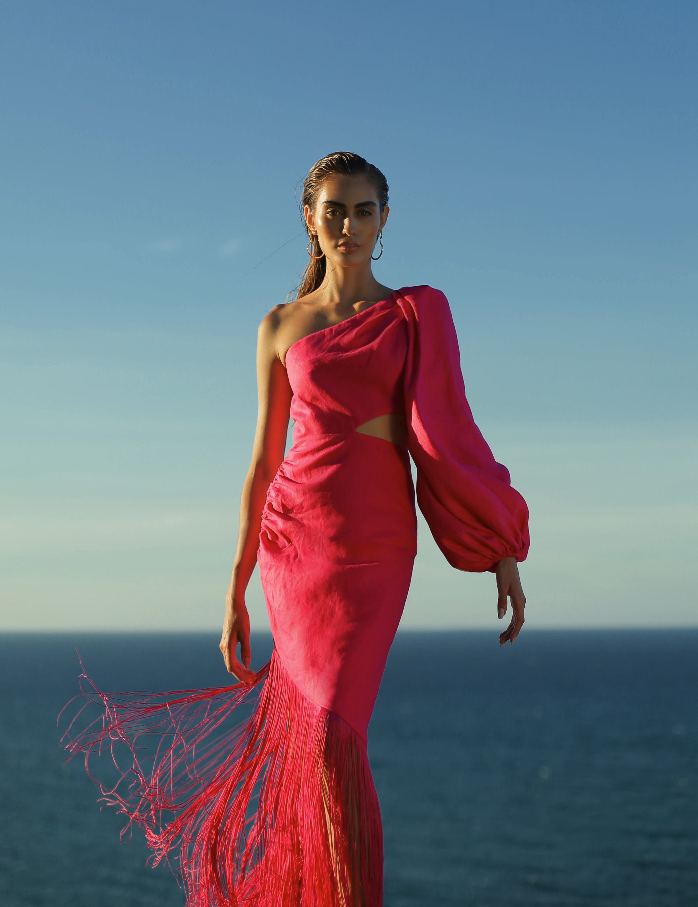 SWEET FIGUE DRESS IN FUCHSIA - No Pise La Grama Web