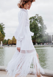 LA VICTORIA DRESS IN OFF WHITE - No Pise La Grama Web