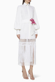LA VICTORIA DRESS IN OFF WHITE - No Pise La Grama Web