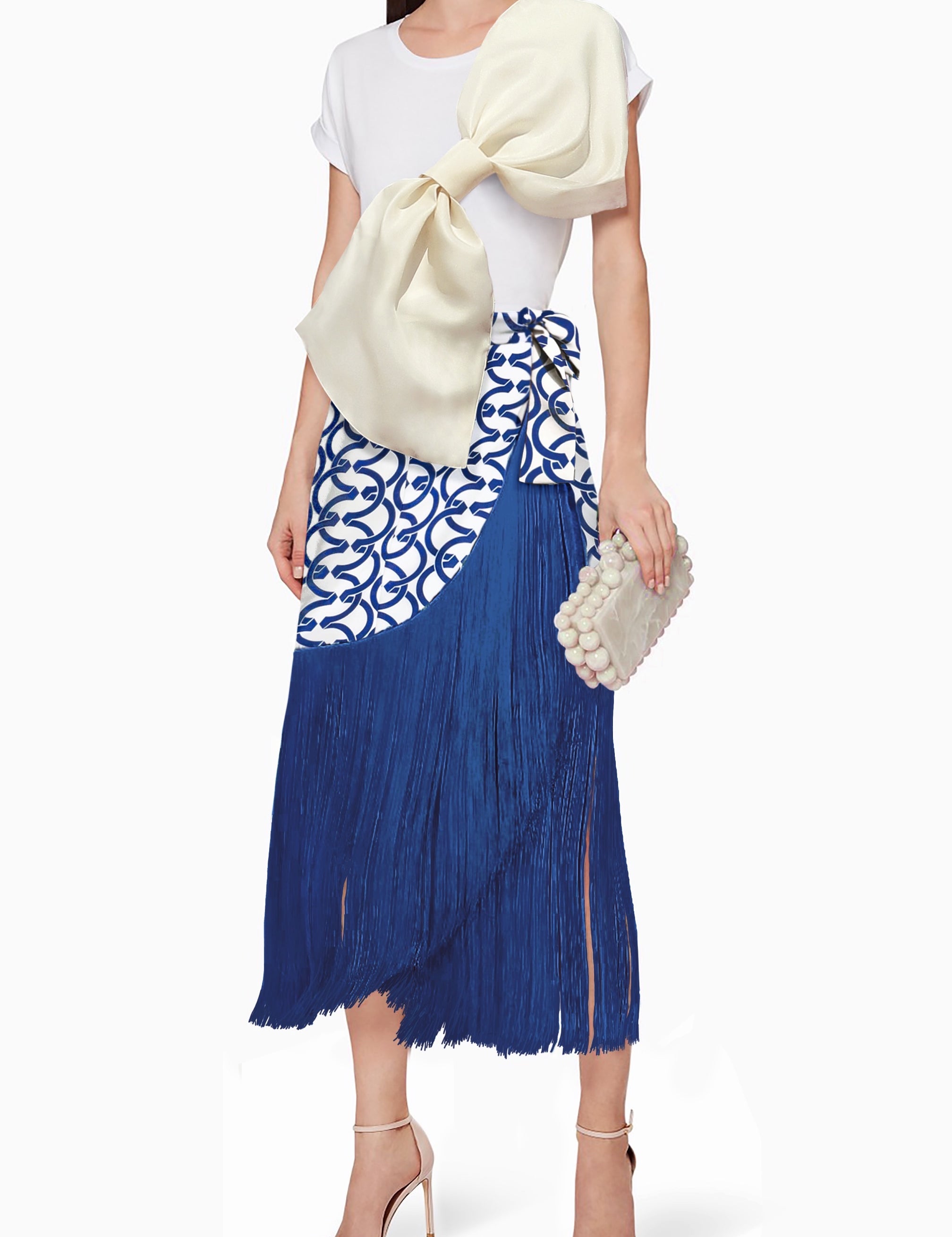 COSTAMAR SKIRT IN VERANDA ESLABONES PRINT - No Pise La Grama Web