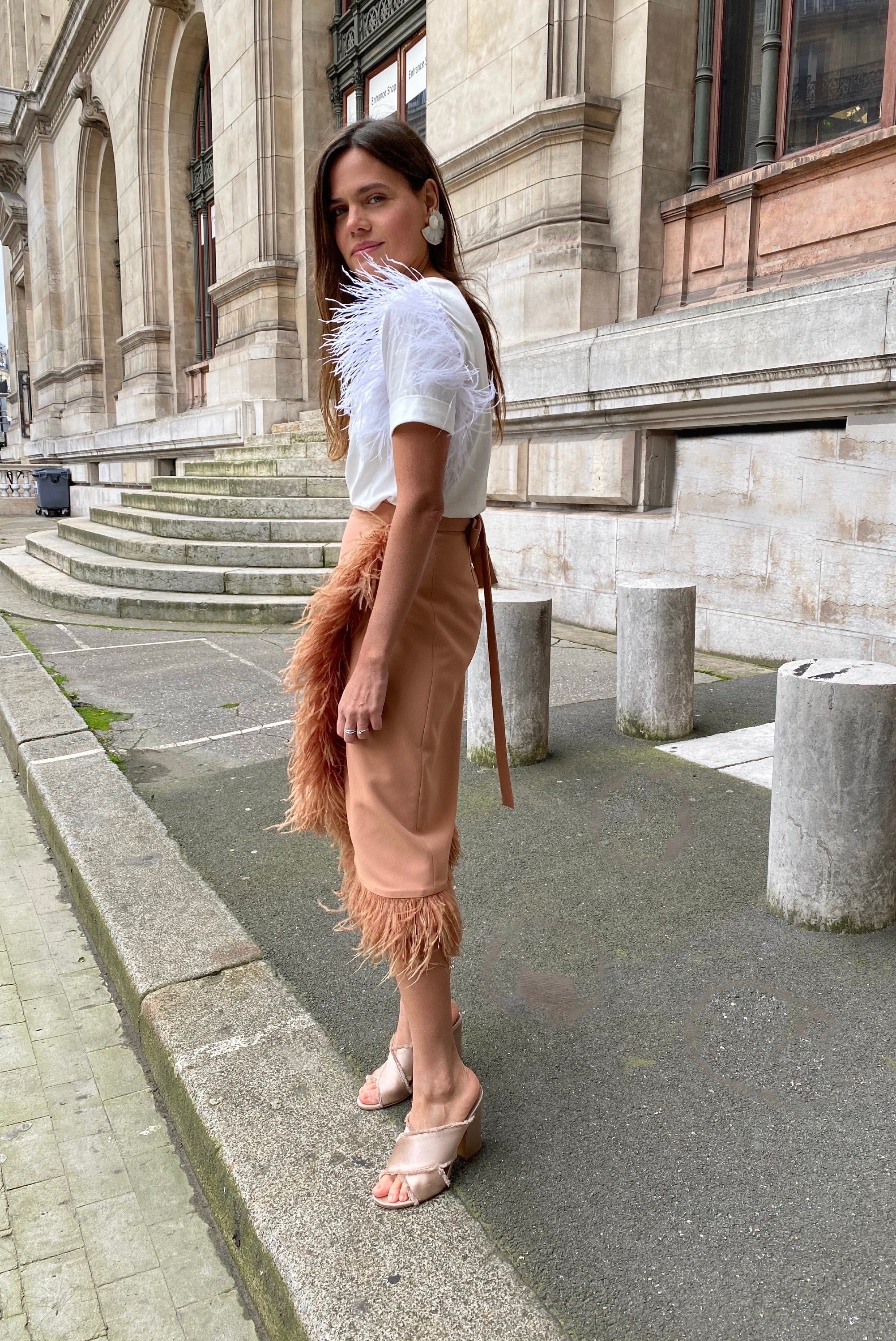 AMATISTA SKIRT IN HAZELNUT - No Pise La Grama Web