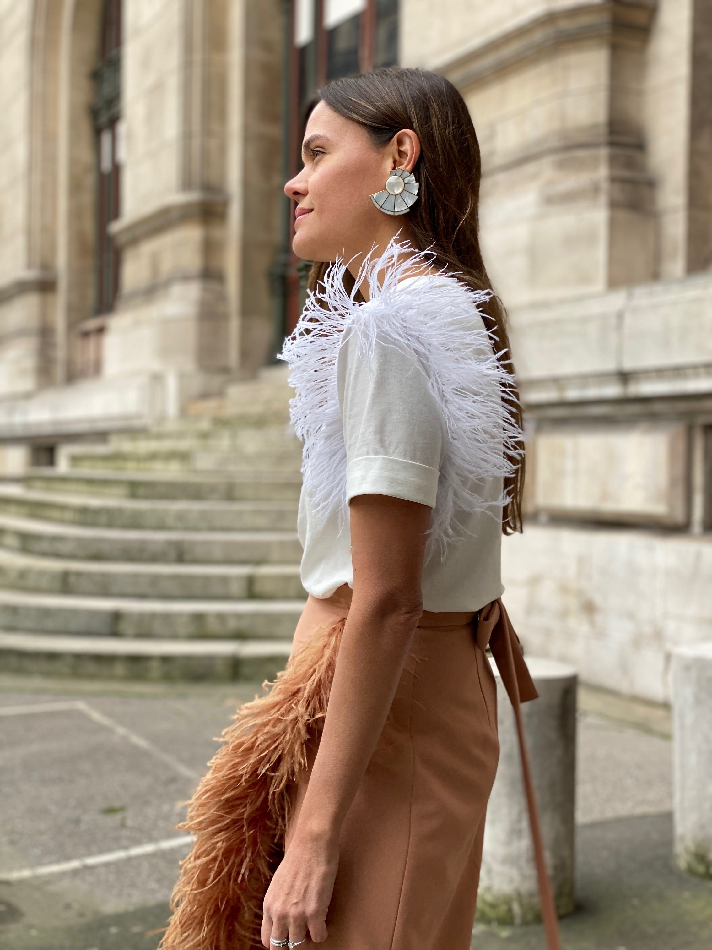 AMATISTA TEE IN WHITE - No Pise La Grama Web