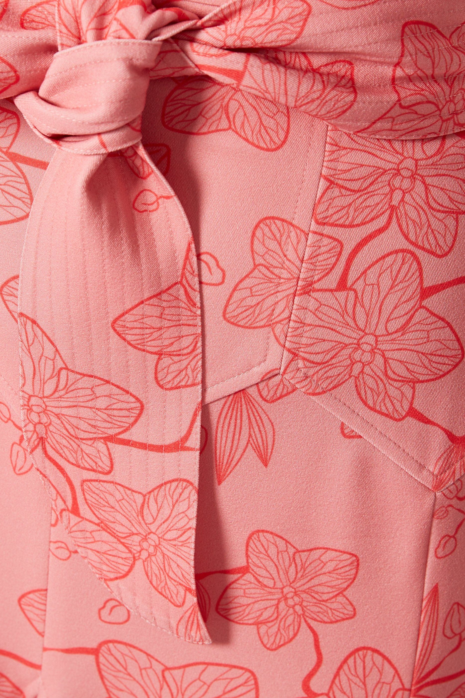 SOMBRITA SKIRT IN PINK ORCHID PRINT - No Pise La Grama Web